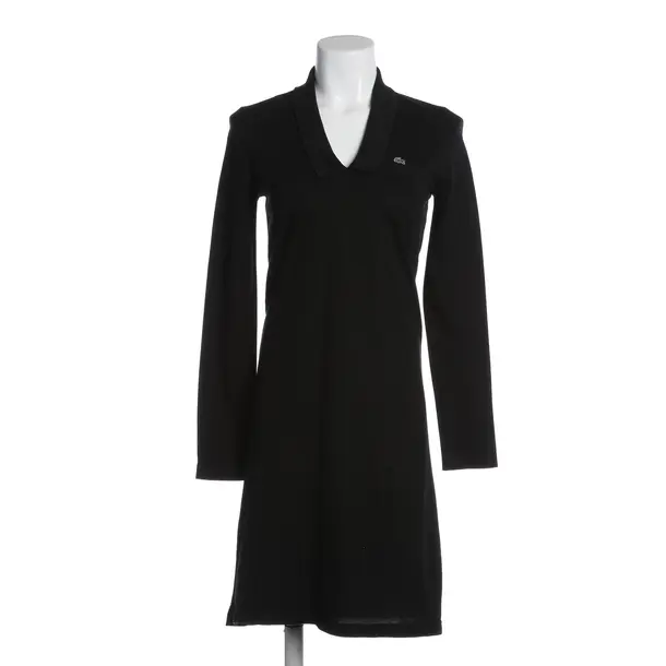 Kleid in Schwarz, Baumwolle, Lacoste