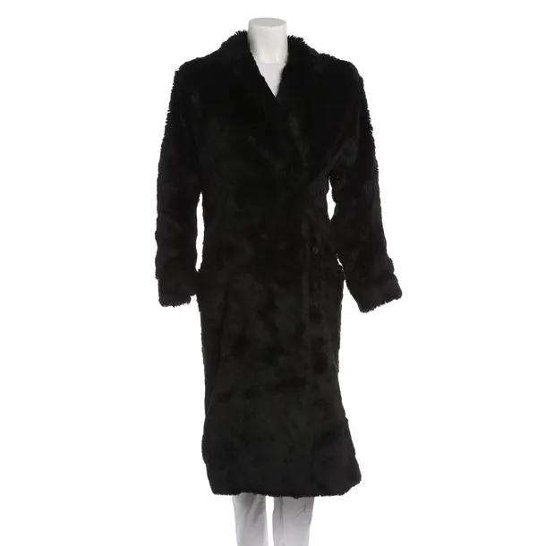 Winter Coat, in Black, Polyester, Totême