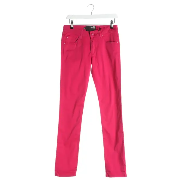 Pantaloni, in Fucsia, Cotone, Amore Moschino
