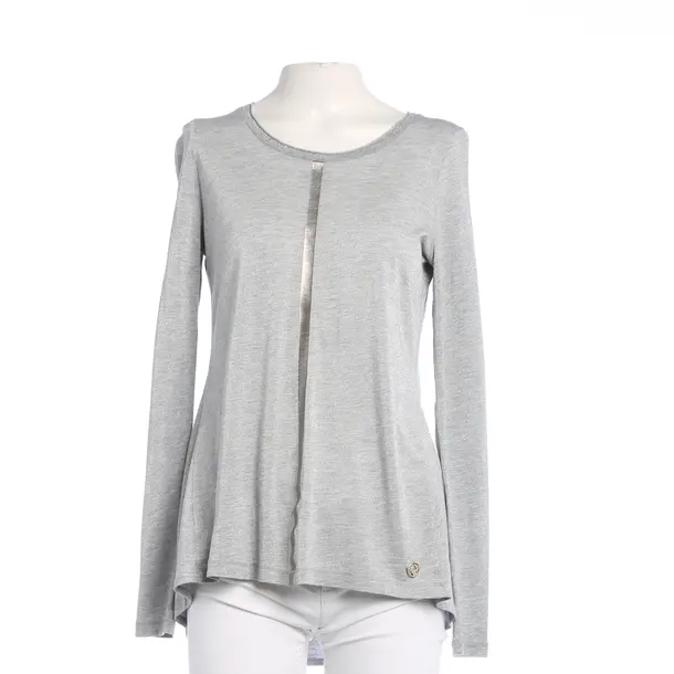 Longsleeve in Grau, Baumwolle, Sportalm