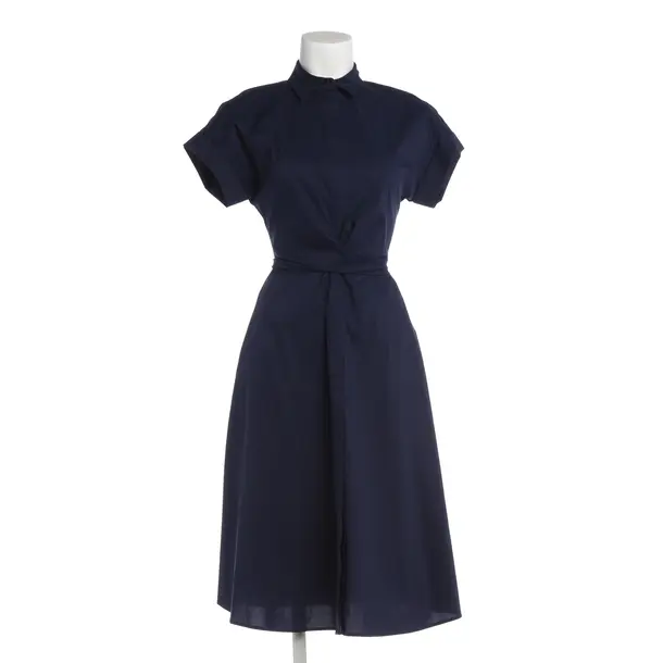 Dress, in Navy, Cotton, Lauren Ralph Lauren