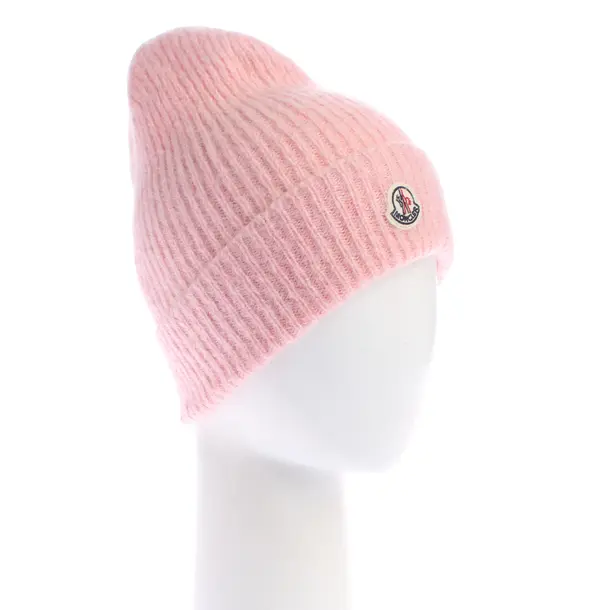Mütze in Rosa, Wolle, Moncler
