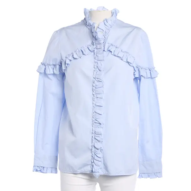 Bluse, in Hellblau, Baumwolle, Sandro