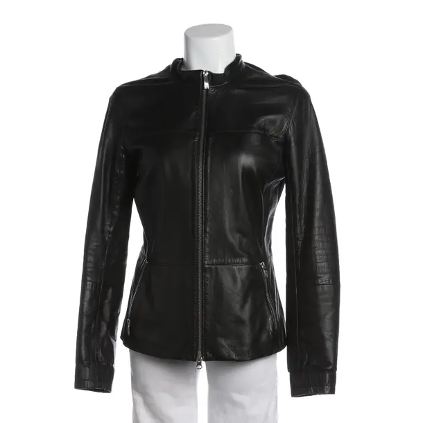 LeatherJacket in Black, Leather, Armani Jeans
