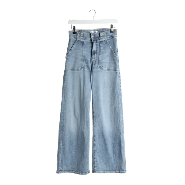Jeans Bootcut in Blau, Baumwolle, Frame