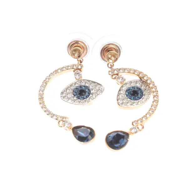 Earrings, in Multicolored, Metal (metallic, metallized), Swarovski