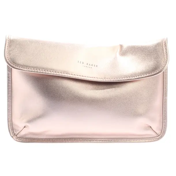 Handtasche, in Roségold, Leder, Ted Baker