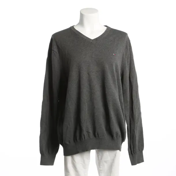 Jumper, in Gray, Cotton, Tommy Hilfiger