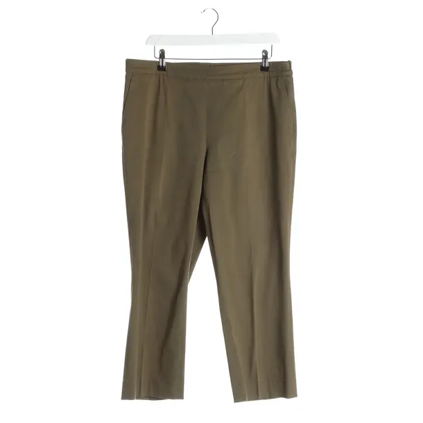 Pants, in Olive Green, Cotton, Odeeh