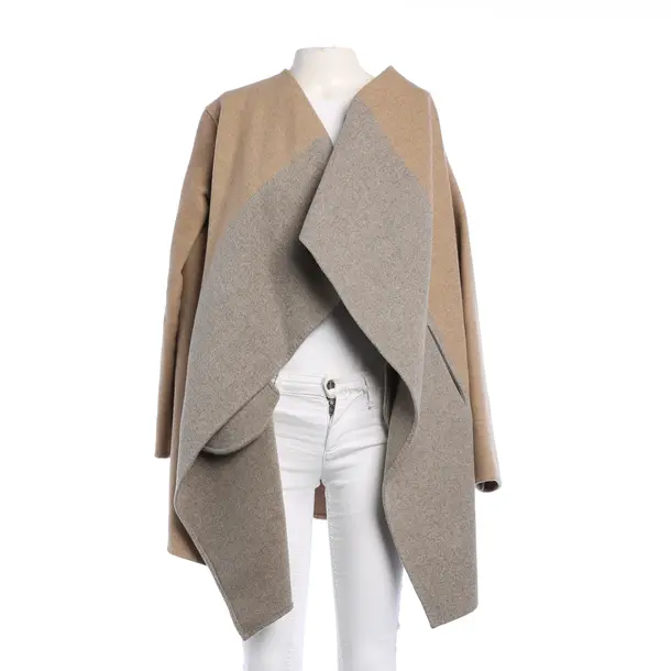 Mid-Season Jacket, in Beige, Wool, Closed