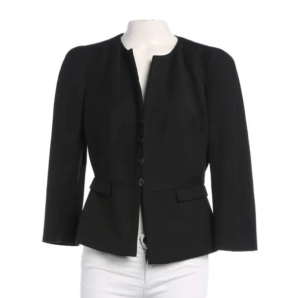 Blazer in Schwarz, Baumwolle, Armani Collezioni