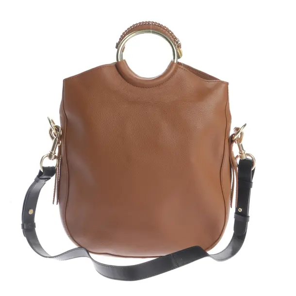 Handtasche, in Braun, Leder, See by Chloé