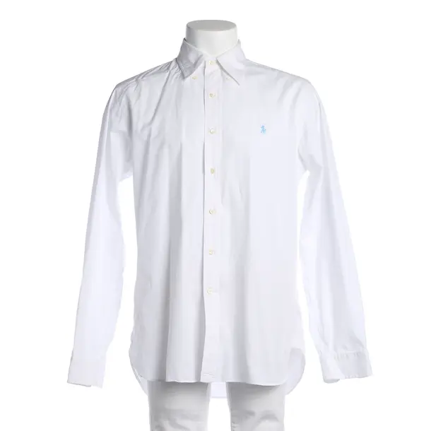 Shirt, in White, Cotton, Polo Ralph Lauren