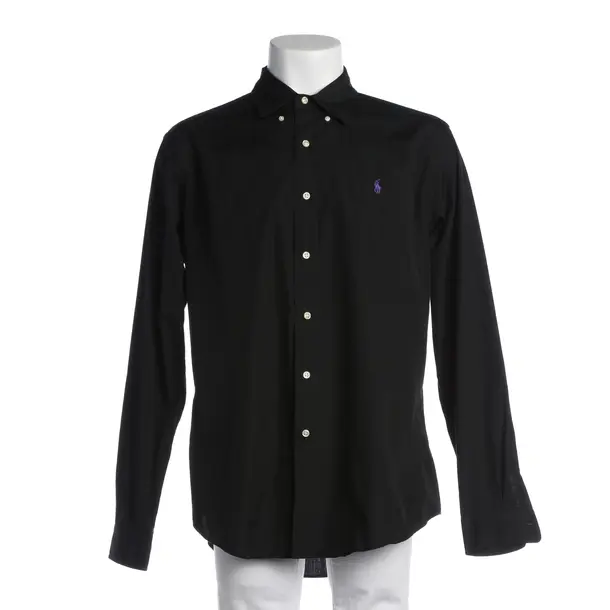 Camicia, in Nero, Cotone, Polo Ralph Lauren