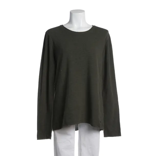 Jumper, in Dark Green, Cotton, Hugo Boss Orange