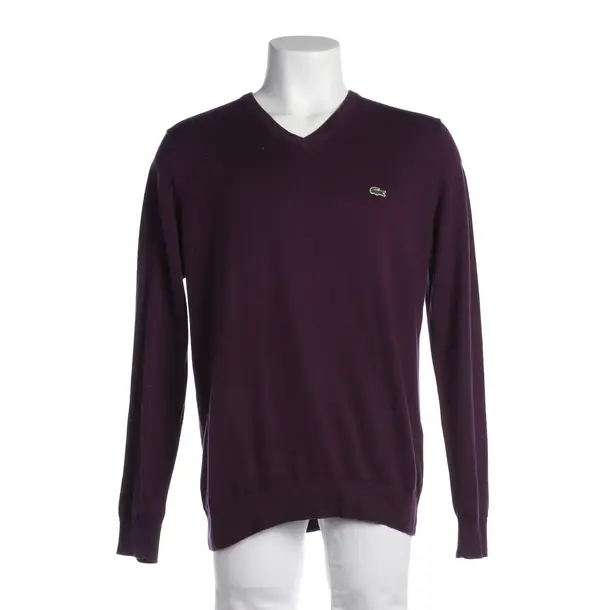 Maglione, in Viola, Cotone, Lacoste