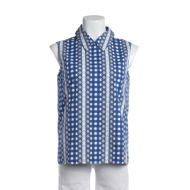 Camicetta, in Blu, Cotone, Miu Miu