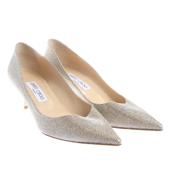 Pumps in Metallic, , Jimmy Choo