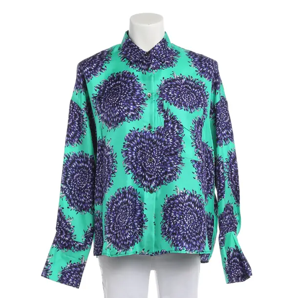 Blouse, in Multicolored, Silk, Odeeh