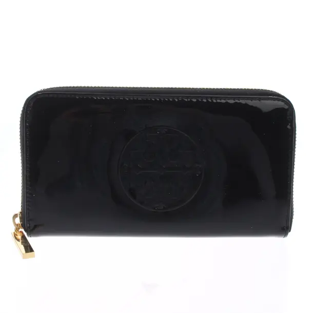 Wallet, in Black, Leather, Tory Burch