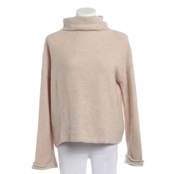 Cashmere Jumper, in Beige, Cashmere, Repeat