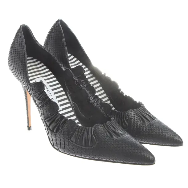 Pompe, in Nero, Manolo Blahnik