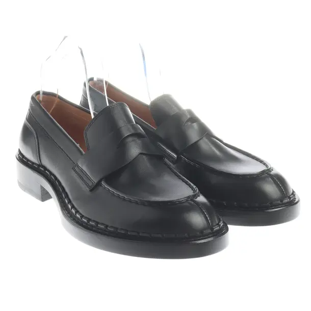 Loafers, in Schwarz, Santoni