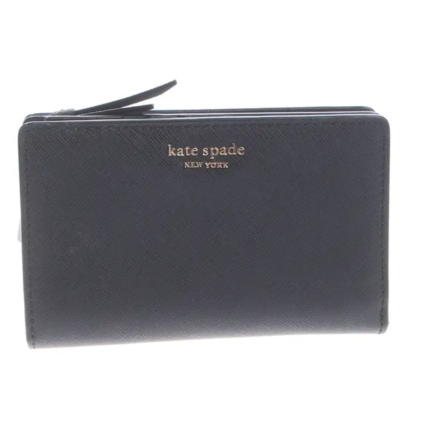 Wallet, in Black, Leather, Kate Spade New York