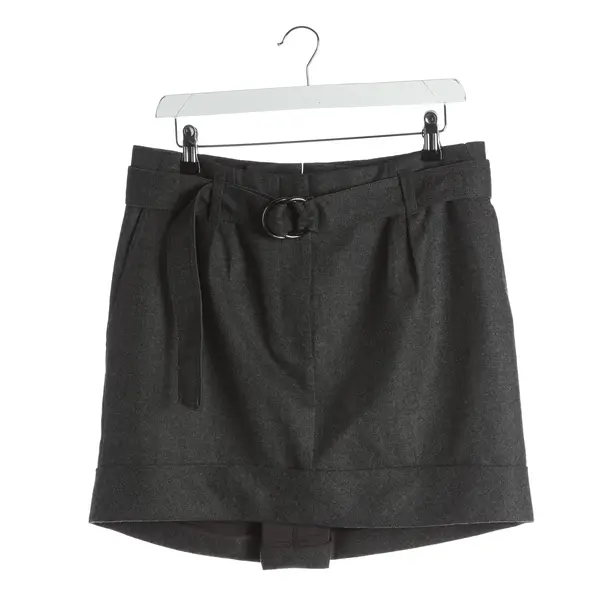 Skirt, in Dark Gray, Wool, Brunello Cucinelli