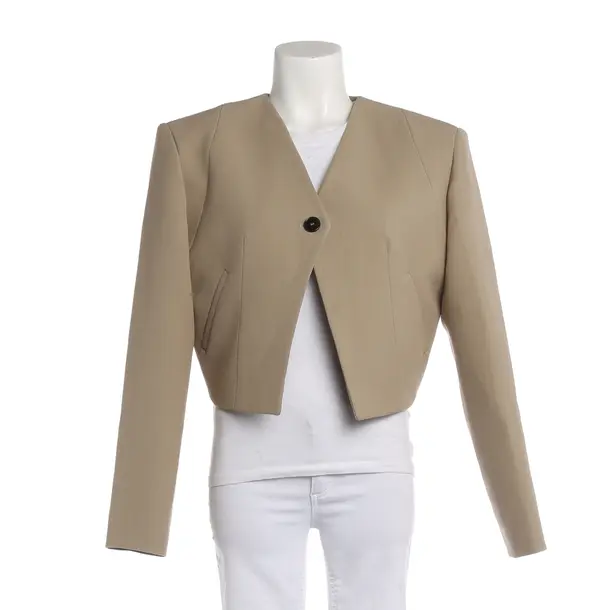 Blazer, in Beige, Wolle, Iro