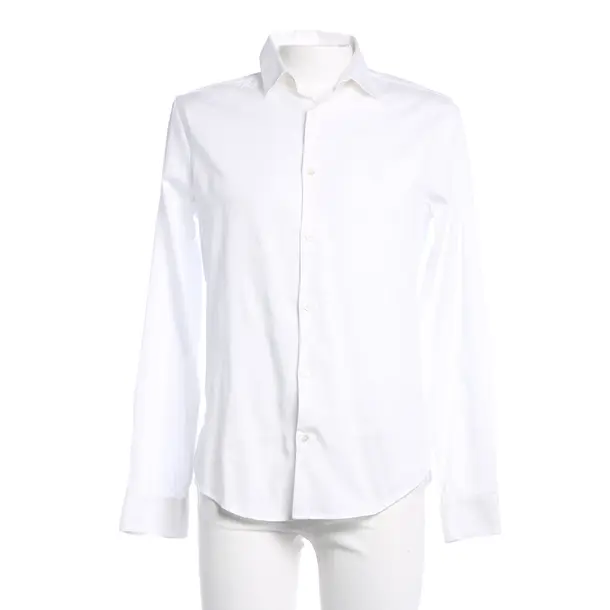 Hemd, in Weiß, Baumwolle, Emporio Armani