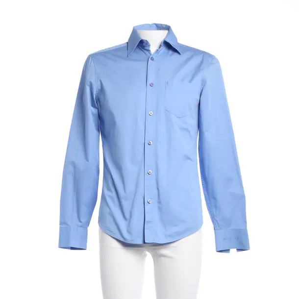 Shirt, in Blue, Cotton, Armani Exchange