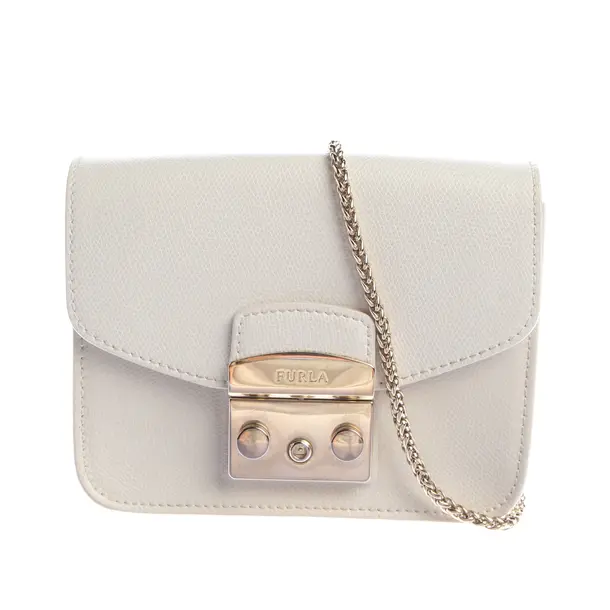 Borsa a cinture a tracolla, in Bianco, Pelle, Furla