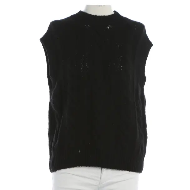 Sweater Vest, in Black, Cashmere, Incentive! Cashmere