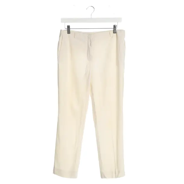 Hose, in Cream, Baumwolle, Jil Sander