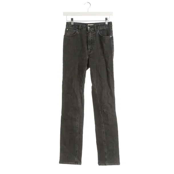 Jeans Skinny, in Dunkelgrau, Baumwolle, Totême