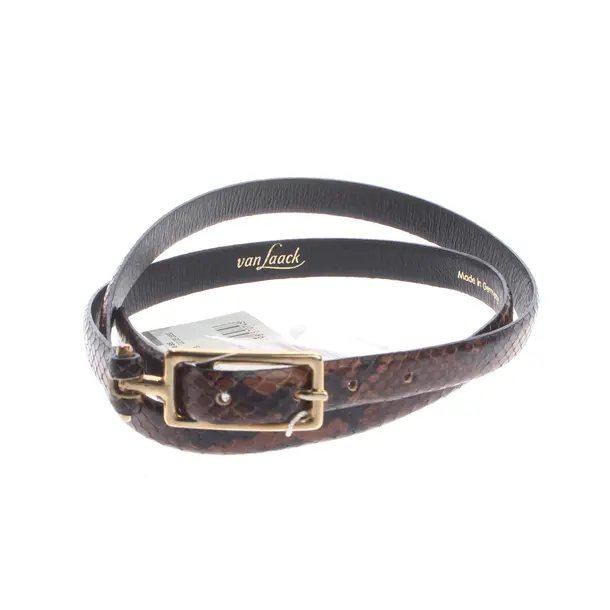 Belt, in Brown, Leather, Van Laack