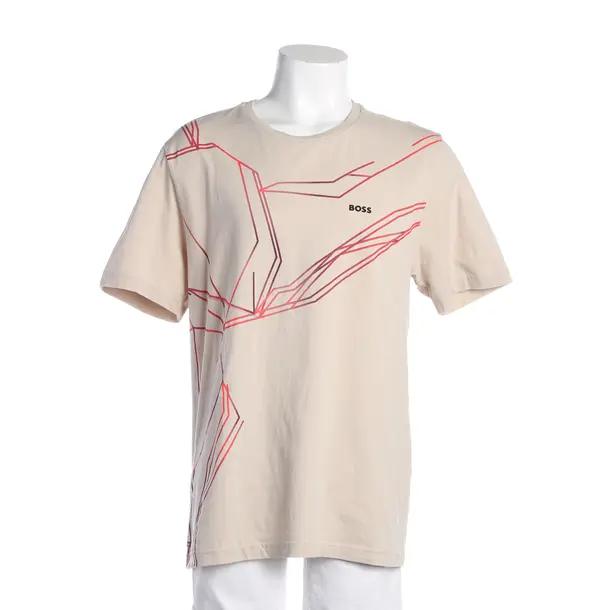 T-Shirt, in Multicolored, Cotton, Hugo Boss Green