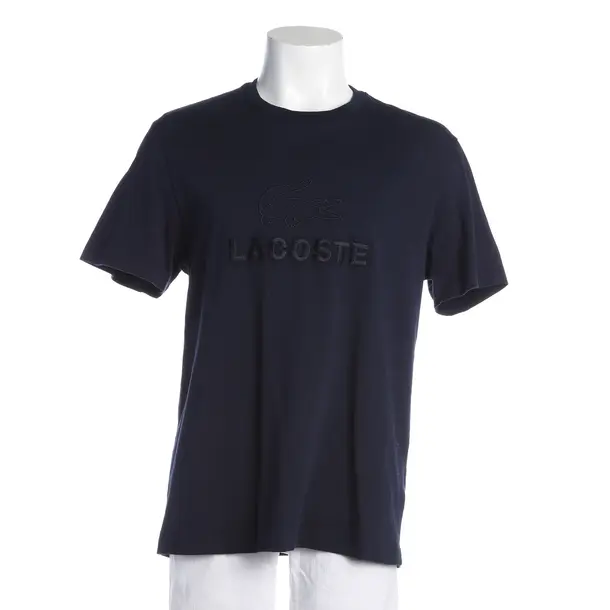 T-Shirt, in Navy, Baumwolle, Lacoste