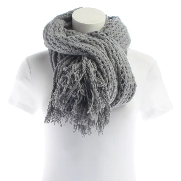 Schal, in Grau, Wolle, Polo Ralph Lauren