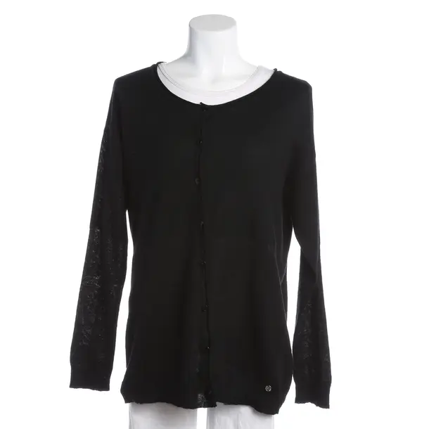Cardigan, in Black, Wool, Armani Jeans