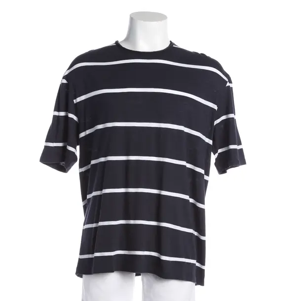 T-Shirt, in Navy, Baumwolle, Juvia