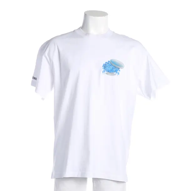T-Shirt, in Weiß, Baumwolle, Jacquemus