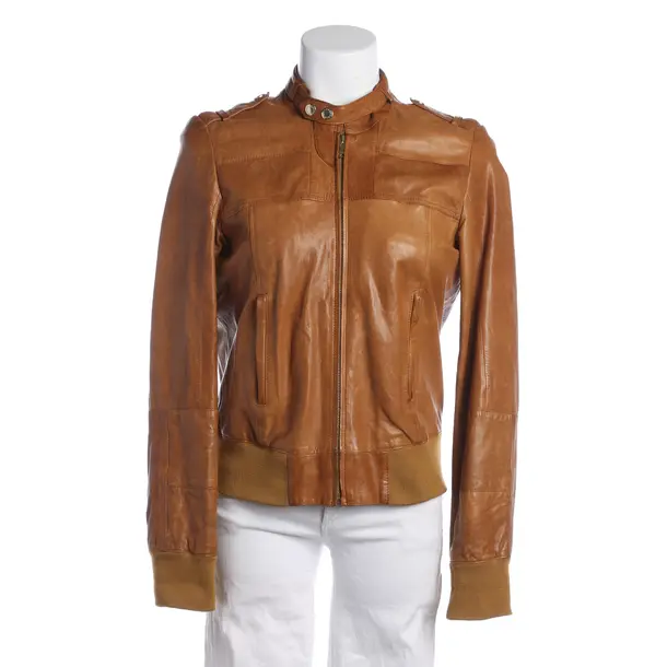 LeatherJacket, in Brown, Leather, Hugo Boss Red Label
