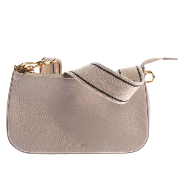 Cross Body Bag, in Beige, Leather, Coccinelle