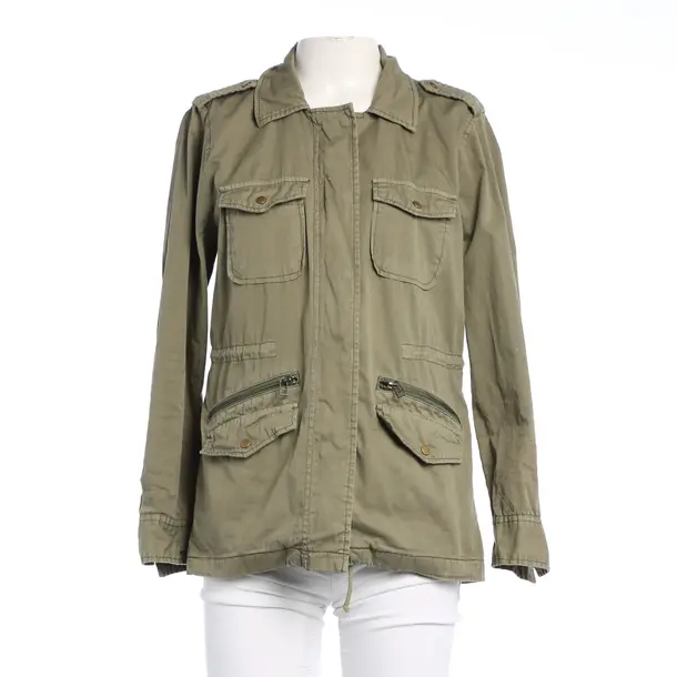 Summer Jacket, in Olive Green, Cotton, Velvet by Graham and Spencer