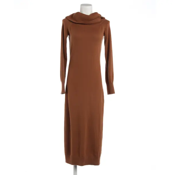 Dress, in Light Brown, Wool, Theory
