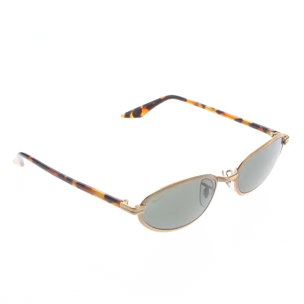 Sonnenbrille, in Gold, Kunststoff / Metall, Ray Ban