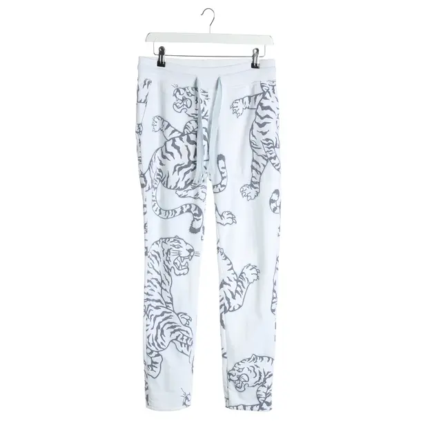 Sweatpants, in White, Cotton, Juvia