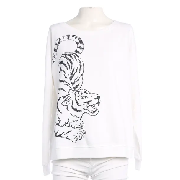 Sweatshirt, in Cream, Cotton, Juvia